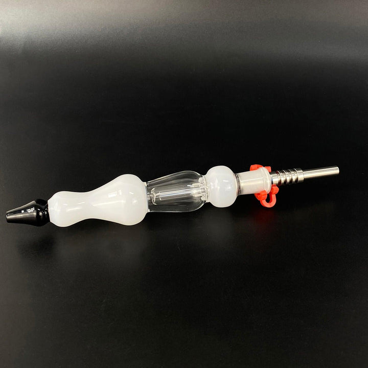 Glass Dab Straw Kit Bulbous Mouthpiece - INHALCO