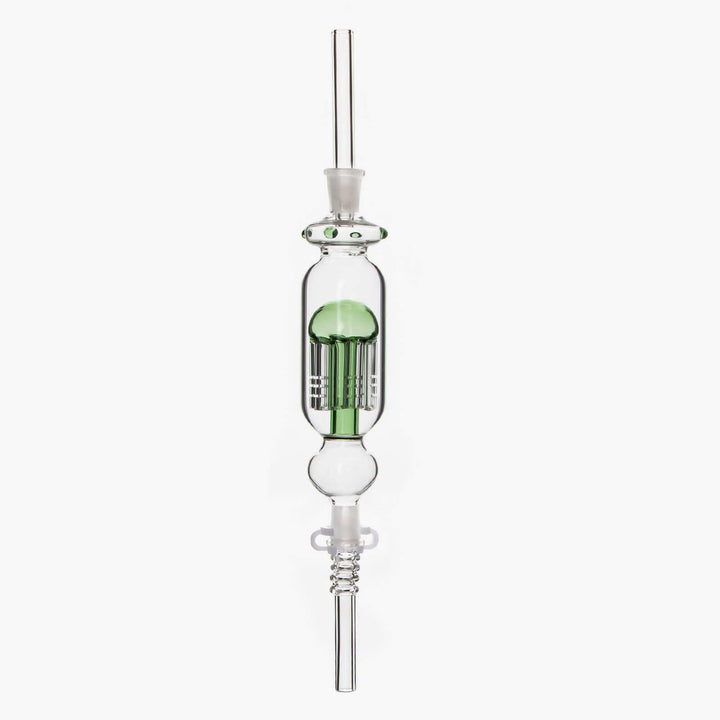 Glass Nectar Straw with Tree Perc - PILOTDIARY