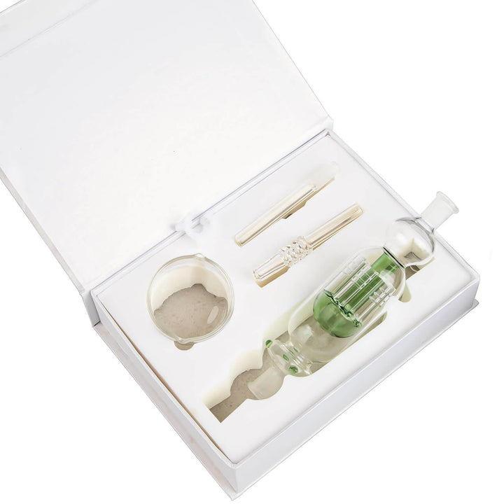 Glass Nectar Straw with Tree Perc - PILOTDIARY