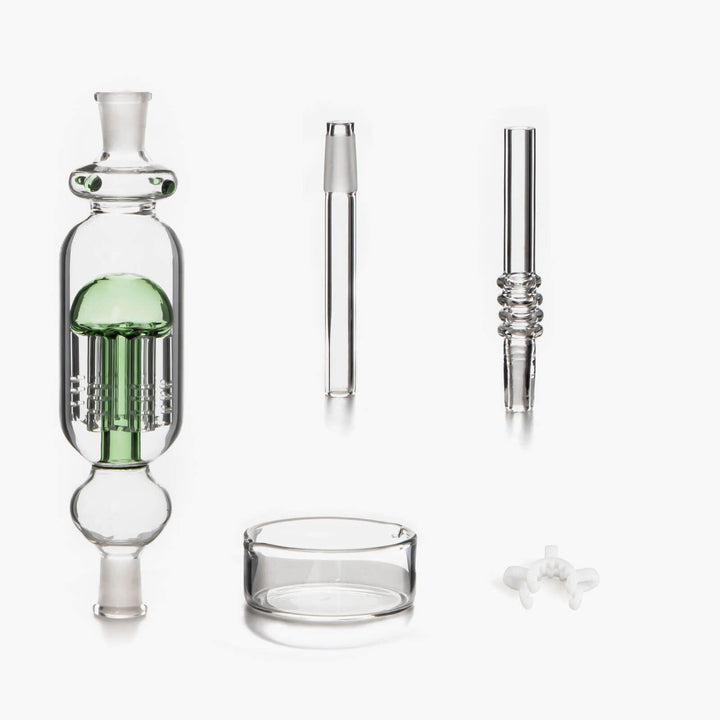 Glass Nectar Straw with Tree Perc - PILOTDIARY