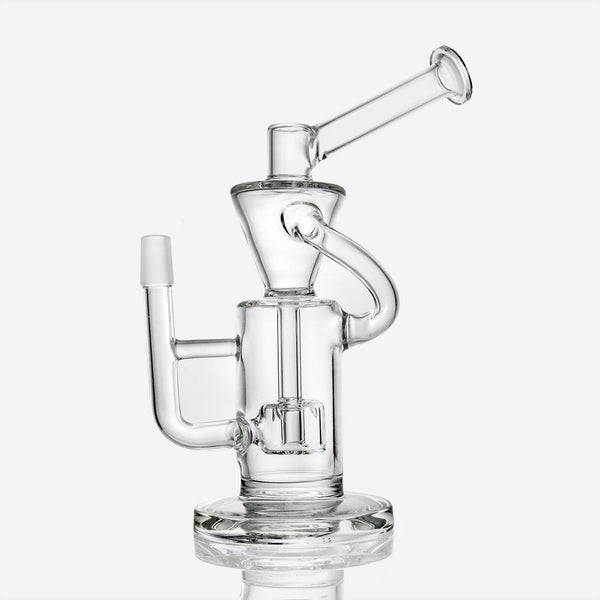 Glass Tronado Recycler Water Pipe - PILOT DIARY