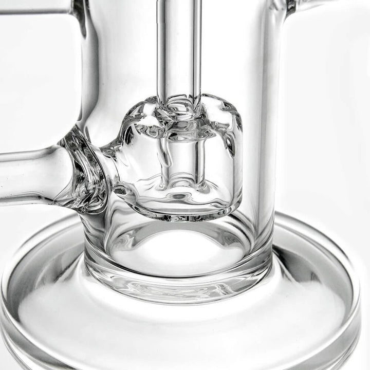 Glass Tronado Recycler Water Pipe - PILOT DIARY
