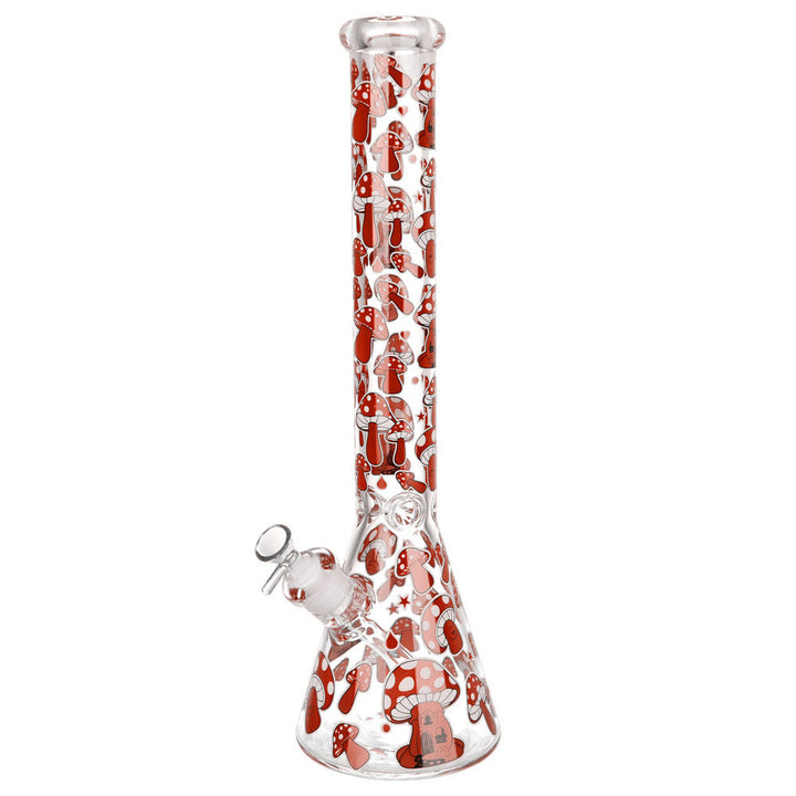 Glow Mushroom Beaker Water Pipe