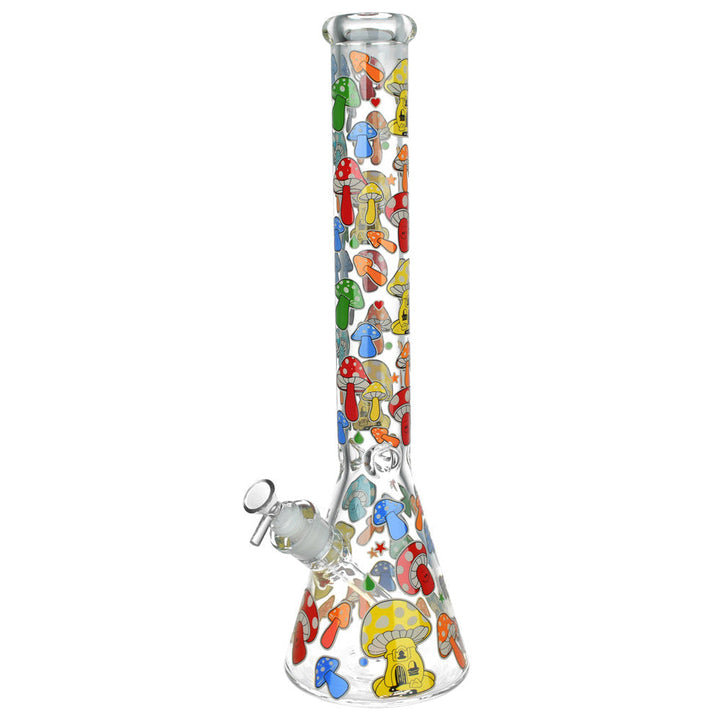 Glow Mushroom Beaker Water Pipe