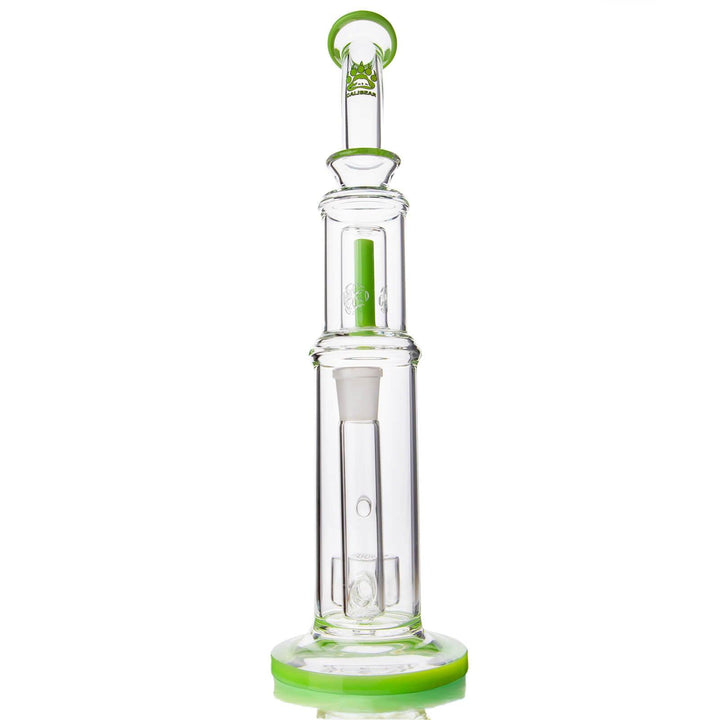 Bent Neck 15'' Glass Perc Bong - PILOTDIARY