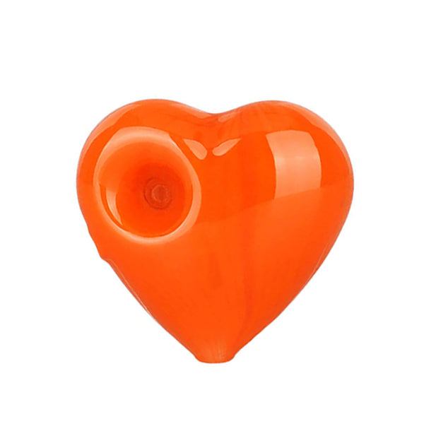 Heart-Shaped Glass Hand Pipe - Pilotdiary