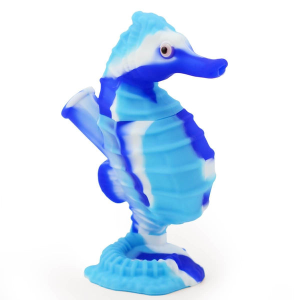 Silicone Bubbler Seahorse 6" - PILOT DIARY