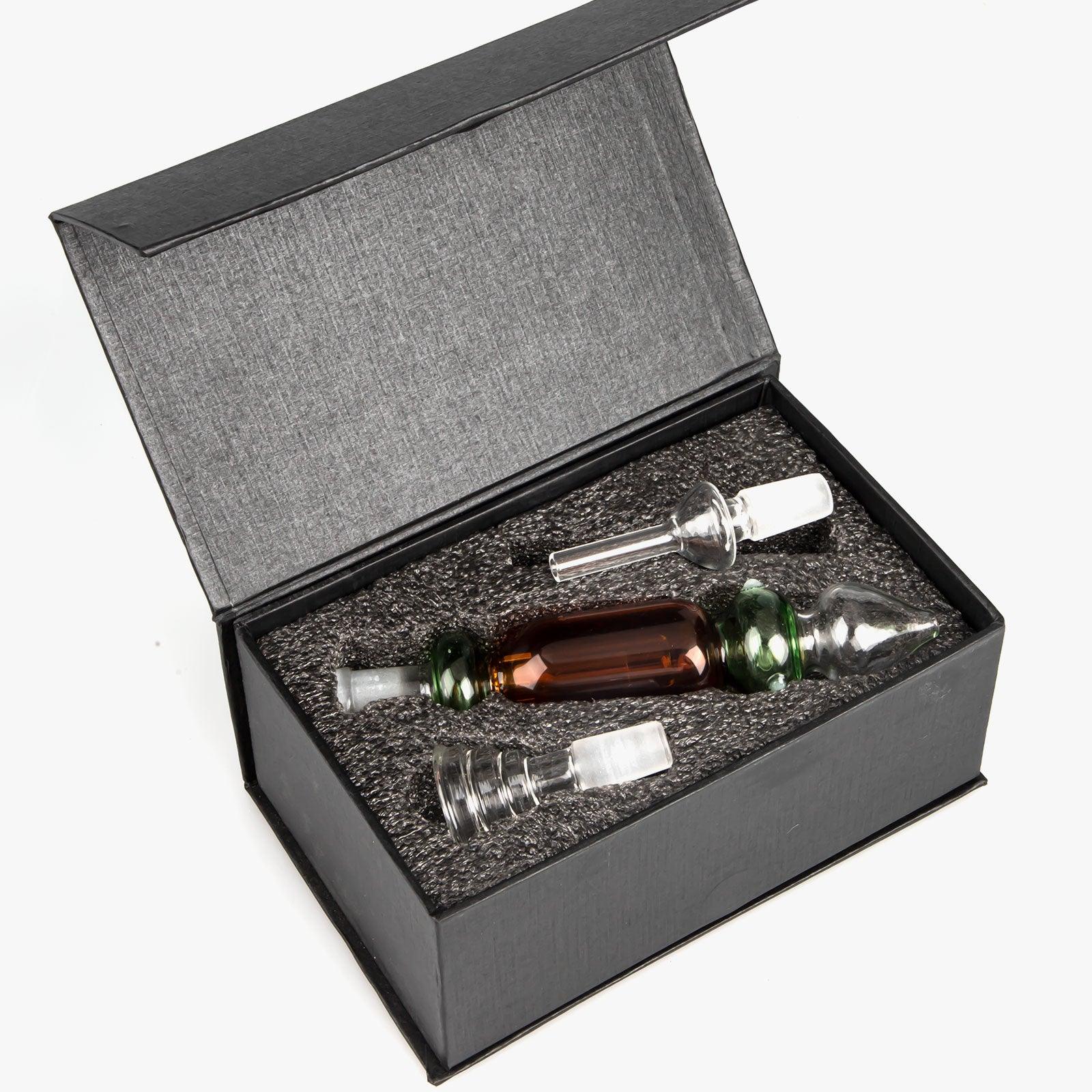Nectar Collection 2-IN-1 Glass Nectar Collector Full Kit – PILOTDIARY