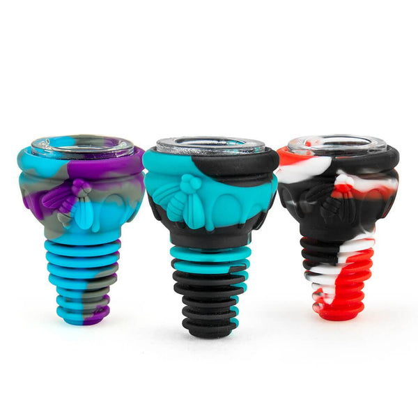 3Pcs Silicone Water Pipes Bowl - PILOT DIARY