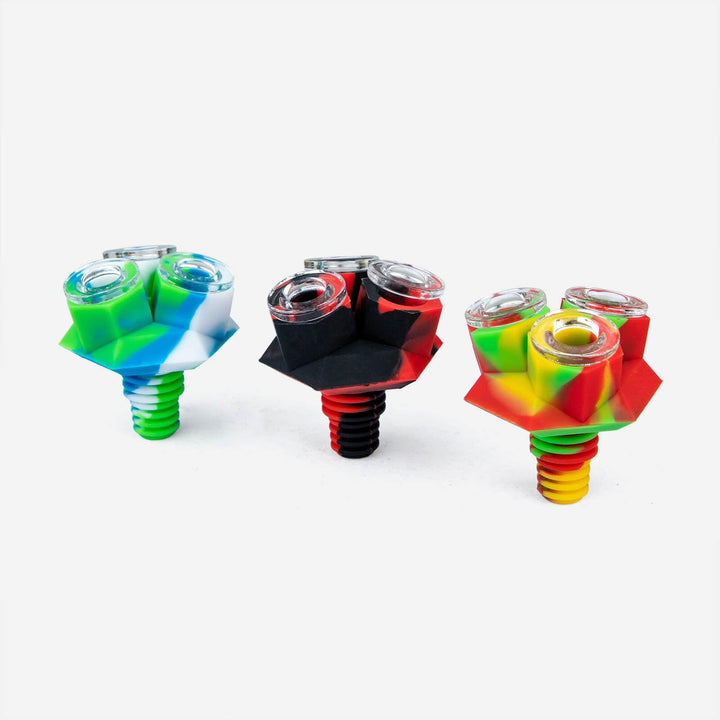 Bong Bowl Silicone Triplets - PILOT DIARY