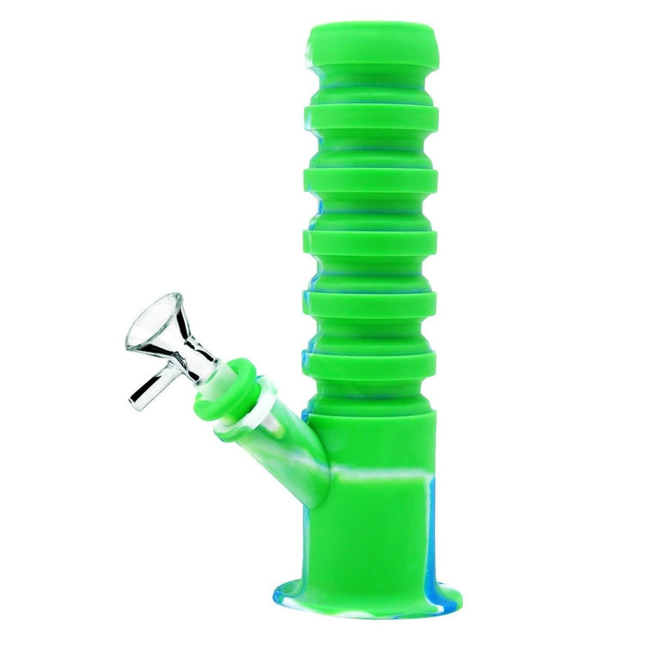 Side view of Adjustable Silicone Bong