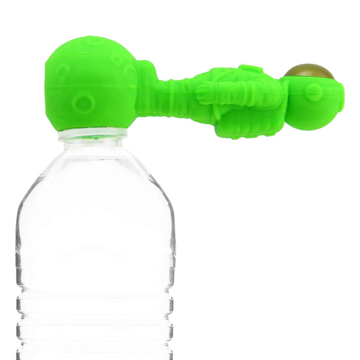 Astronaut Nectar Collector Pipe converted into a bong using an 18mm bowl