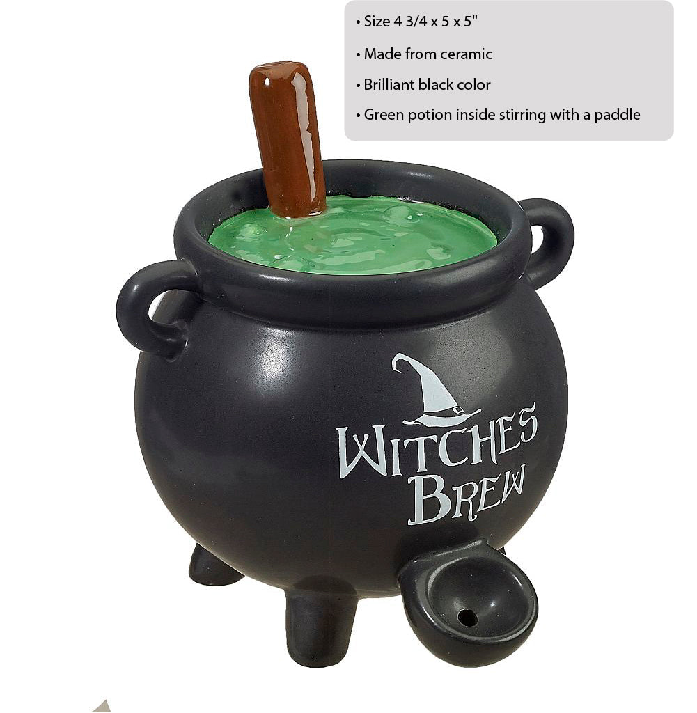 Witches Brew Cauldron Handpipe