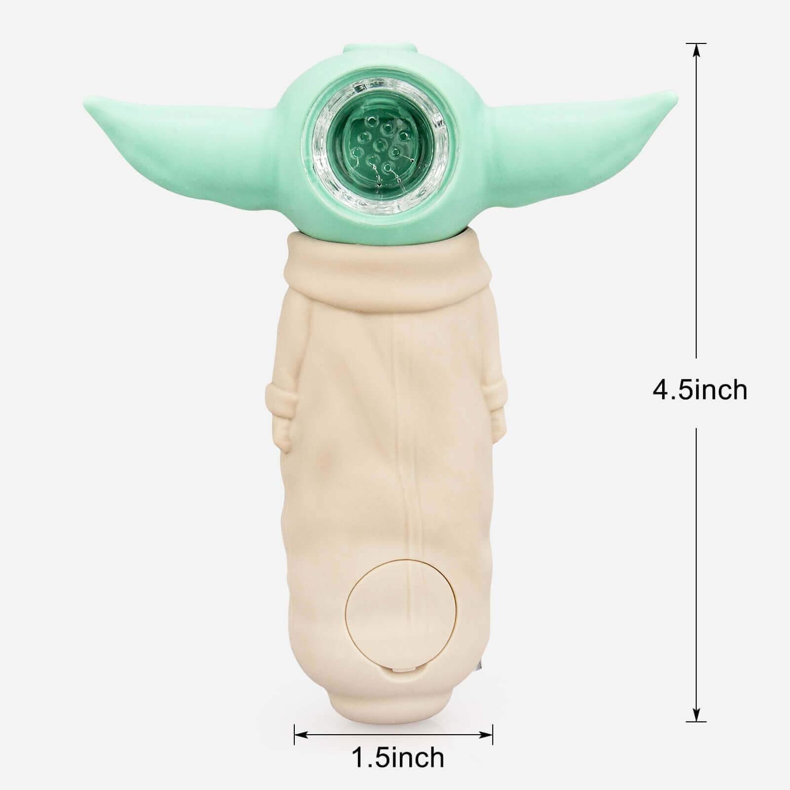 Baby Yoda Portable Silicone Hand Pipe - PILOT DIARY