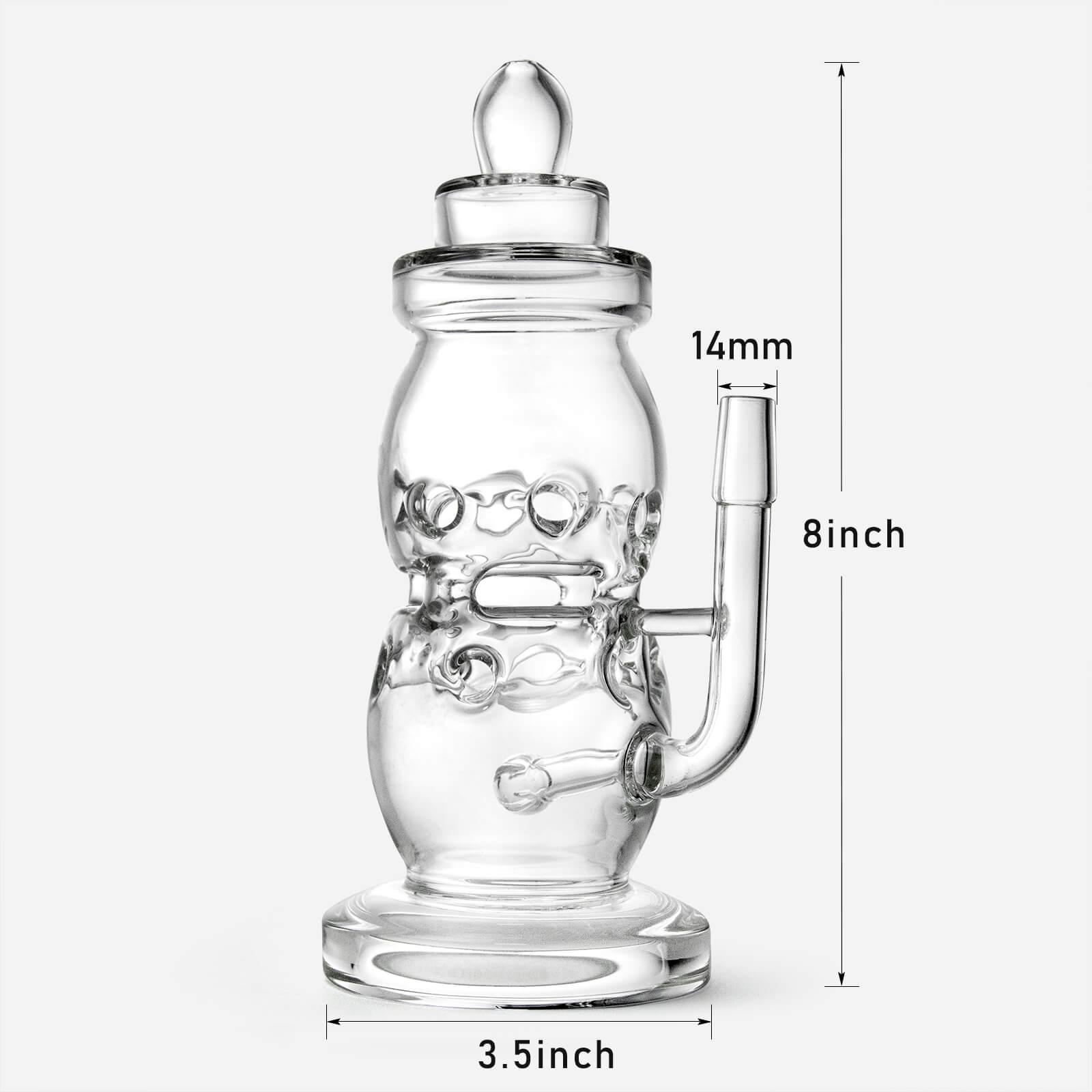 Recycler Baby Bottle Dab Rig - PILOT DIARY