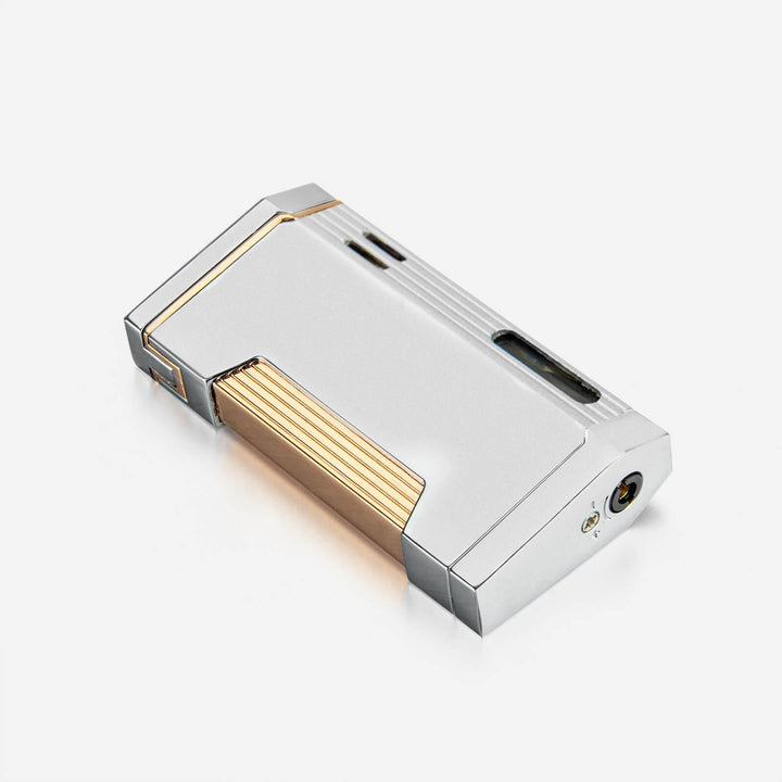 Silver Double Jet Flame Torch Lighter - PILOT DIARY