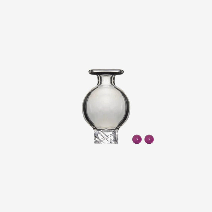 Vortex Spinning Carb Cap Include 10 Pcs Ruby Pearls - PILOT DIARY