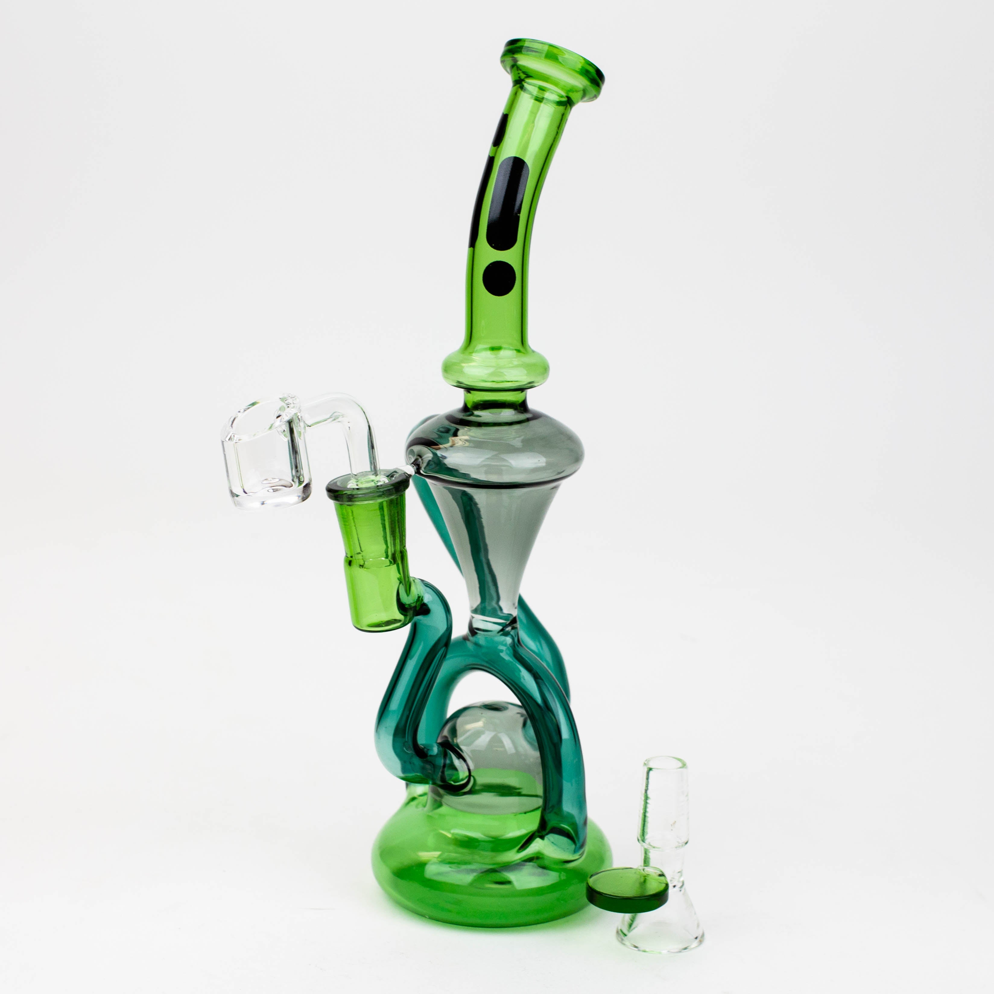 10" Infyniti Glass 2-in-1 recycler_4
