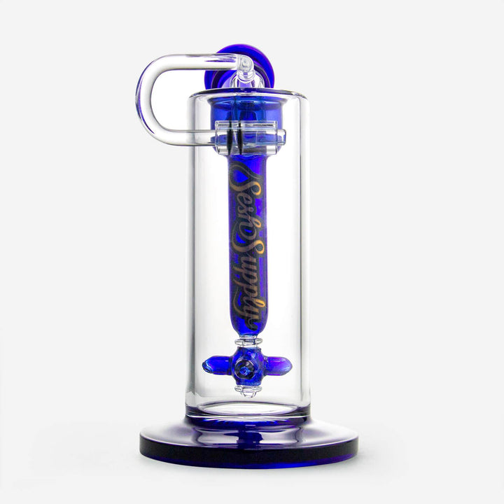 Hephaestus Swing Arm Dab Rig Pink/Blue/Purple - PILOT DIARY