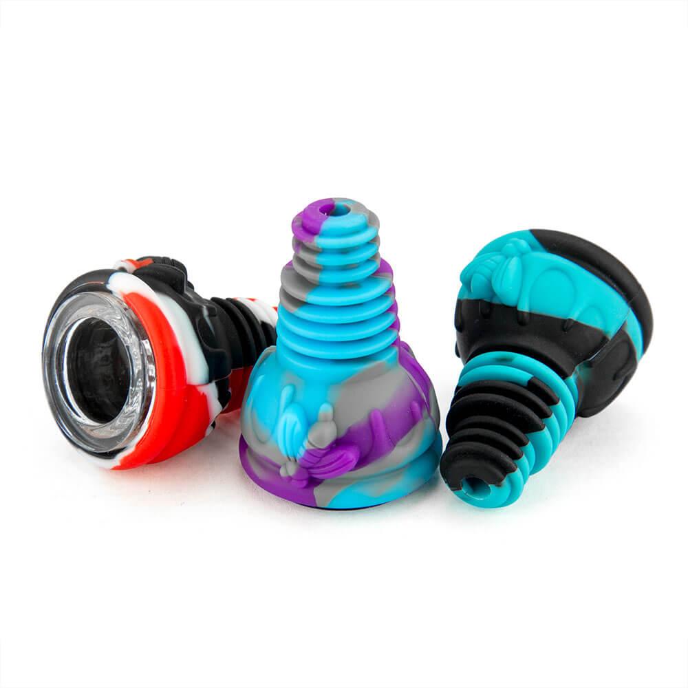 3Pcs Silicone Water Pipes Bowl - PILOT DIARY