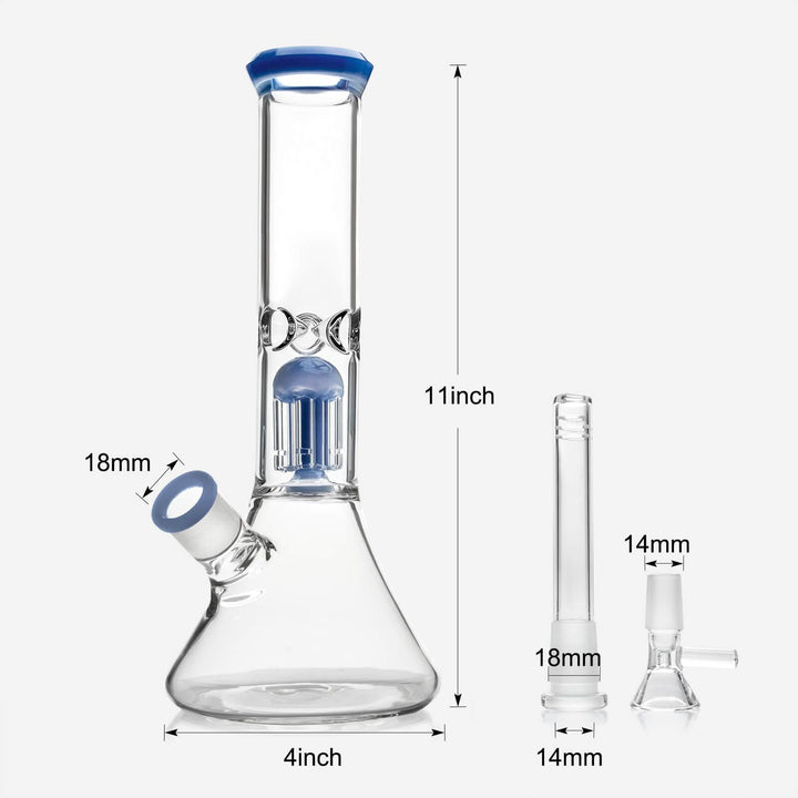 11 inches Glass Beaker Water Pipe - PILOT DIARY