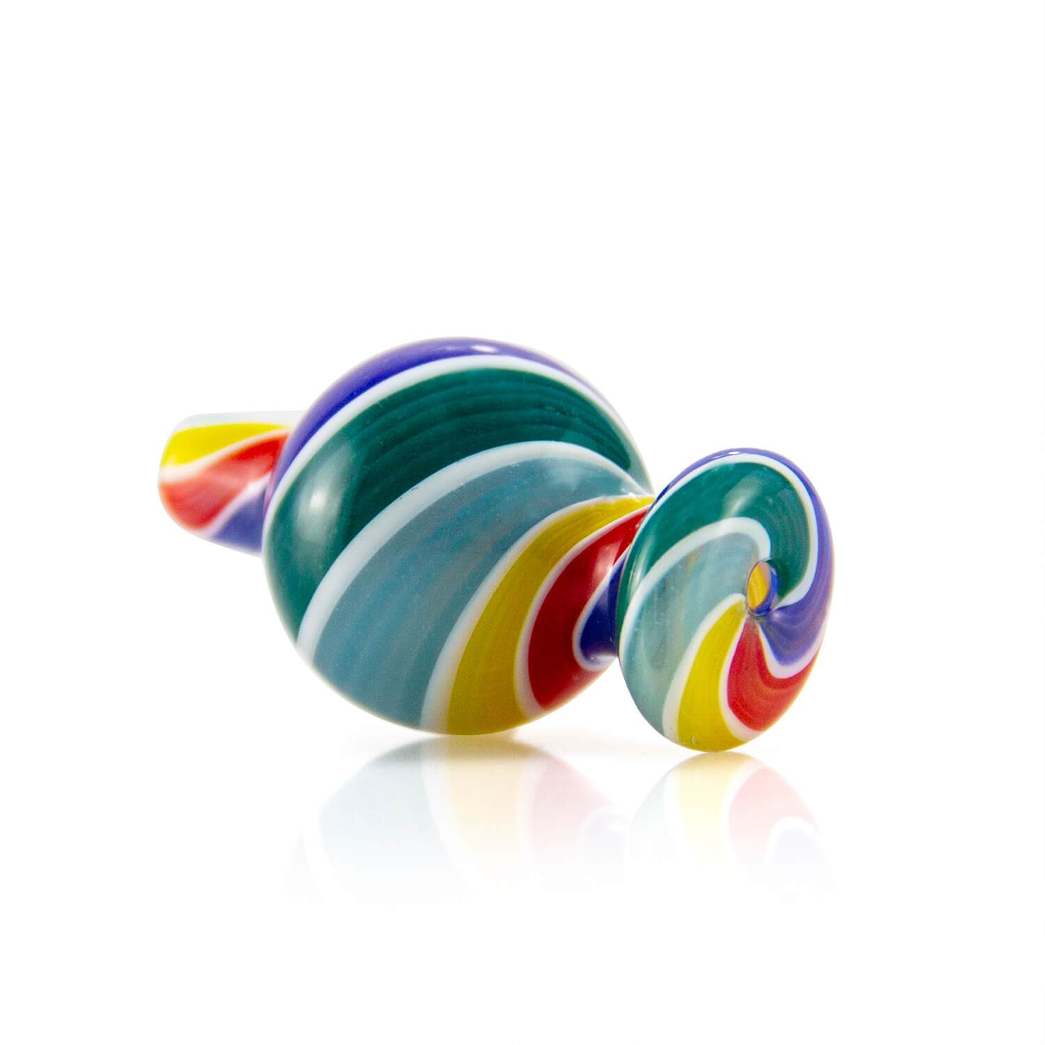 Bubble Carb Cap Multi-Color Spiral - PILOT DIARY
