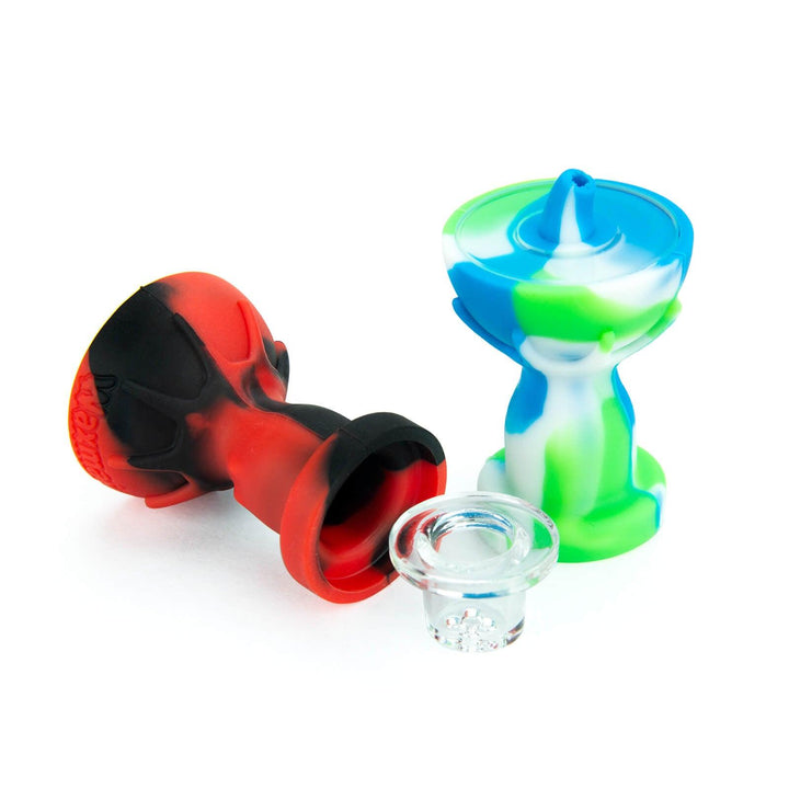 Silicone Carb Cap With Glass Bowl - PILOT DIARY