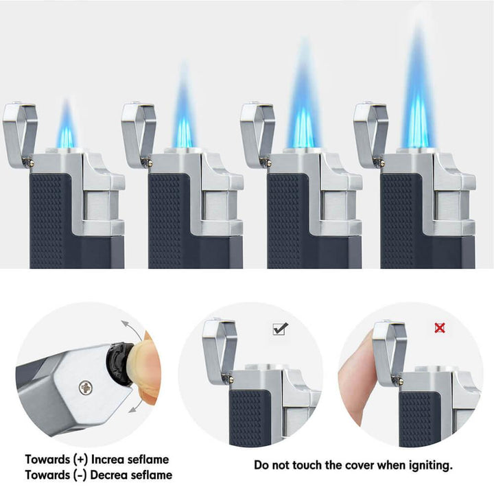 Three Jet Adjustable Flame Torch Lighter - PILOT DIARY