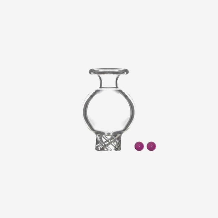 Vortex Spinning Carb Cap Include 10 Pcs Ruby Pearls - PILOT DIARY