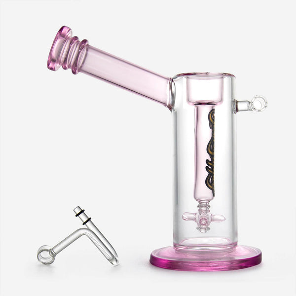 Hephaestus Swing Arm Dab Rig Pink/Blue/Purple - PILOT DIARY