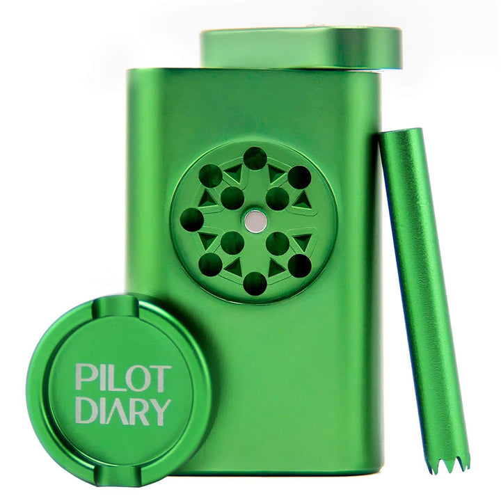 Dugout with Mini Grinder by PILOTDIARY