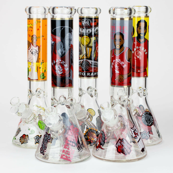 14" TO Champions 7mm glass water bong