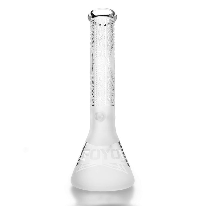 Frosted Glass Beaker Bong - PILOTDIARY