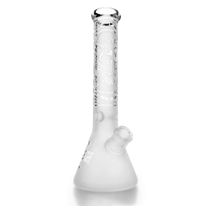 Frosted Glass Beaker Bong - PILOTDIARY