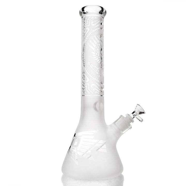 Frosted Glass Beaker Bong - PILOTDIARY