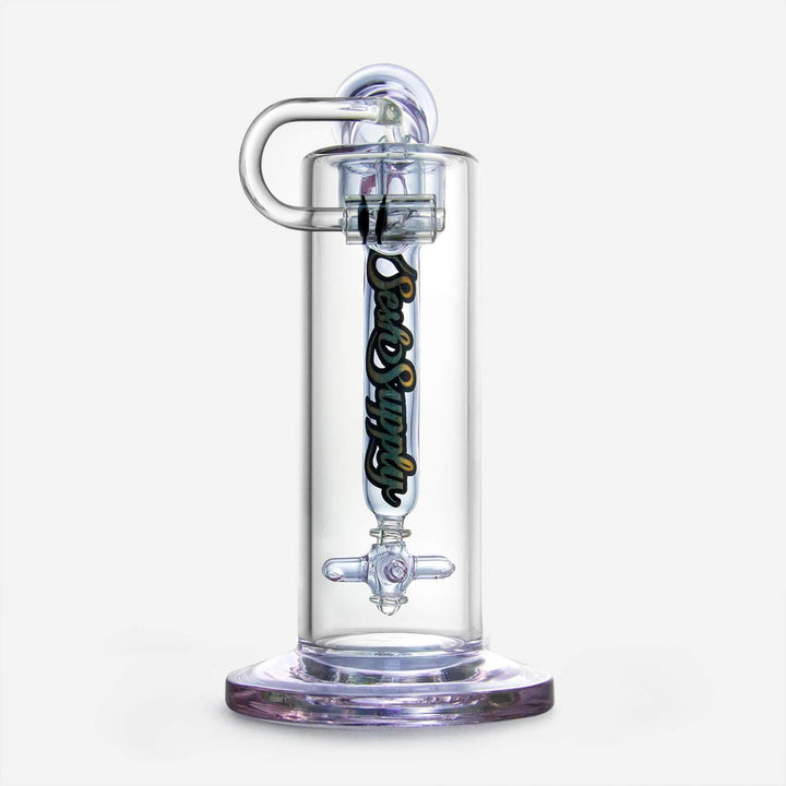 Hephaestus Swing Arm Dab Rig Pink/Blue/Purple - PILOT DIARY