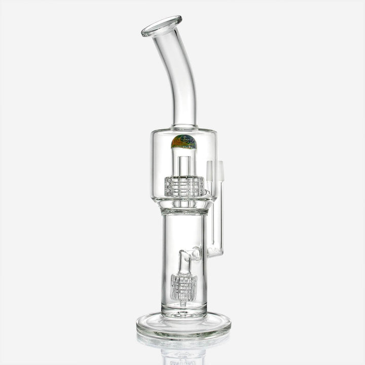 11Inches Double Matrix Perc Dab Rig - PILOT DIARY