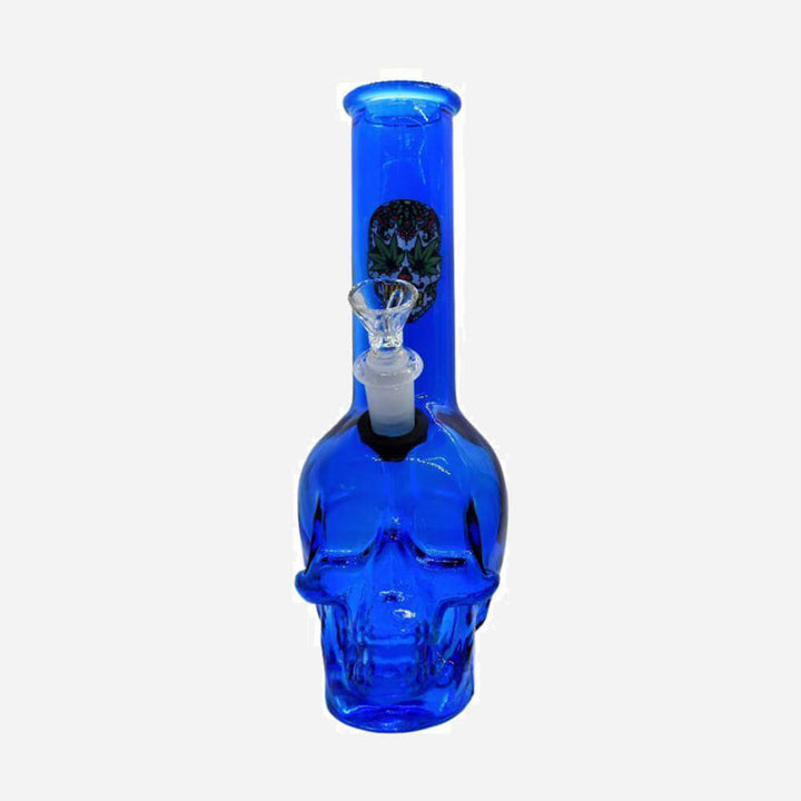 10 Inches Glass Skull Bong - PILOT DIARY