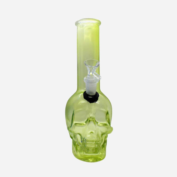 10 inches Glass Skull Bong - PILOT DIARY