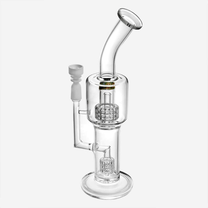 11Inches Double Matrix Perc Dab Rig - PILOT DIARY