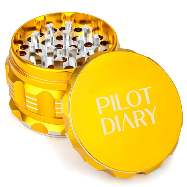 Gold Weed Grinder - PILOT DIARY