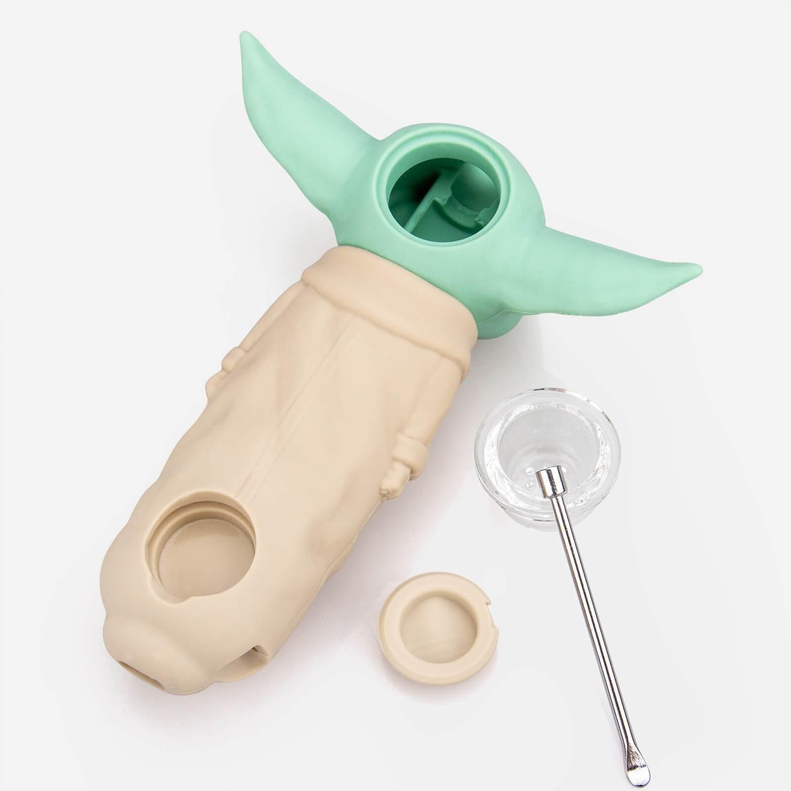 Baby Yoda Portable Silicone Hand Pipe - PILOT DIARY