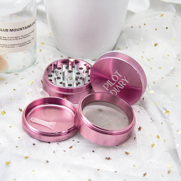 Pink Grinder 4 Pcs - PILOT DIARY