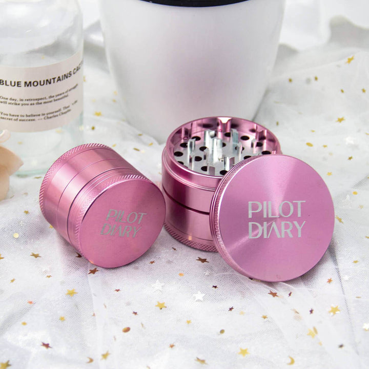 Pink Grinder 4 Pcs - PILOT DIARY