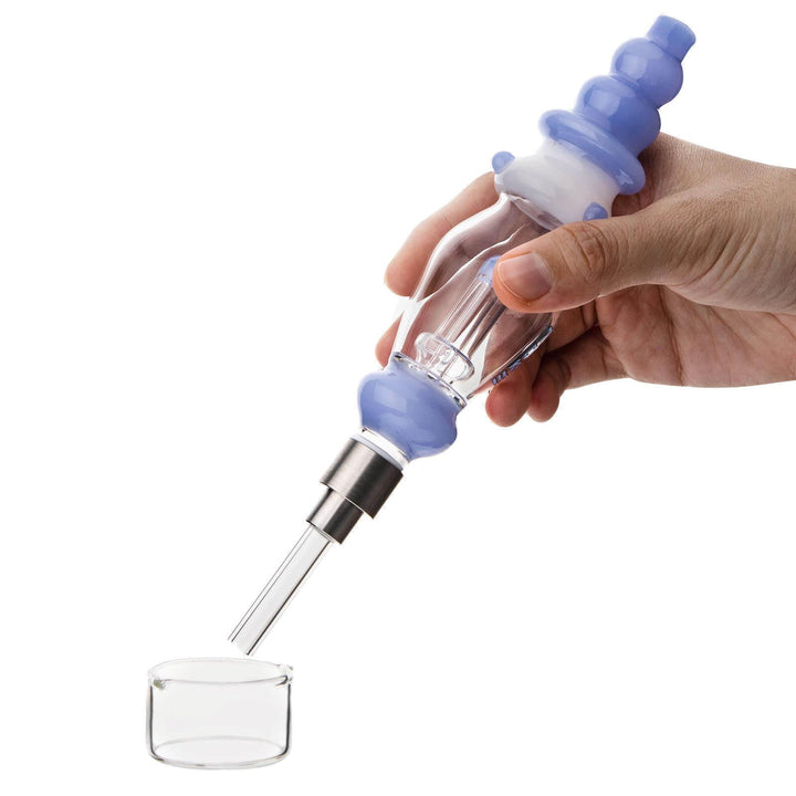 Cylinder Percolator Glass Nectar Collector Kit - PILOTDIARY