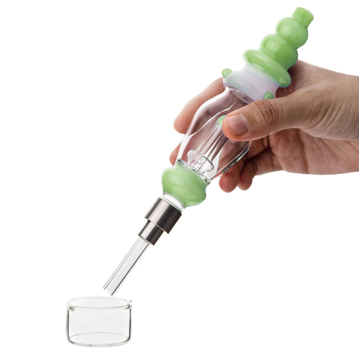 Cylinder Percolator Glass Nectar Collector Kit - PILOTDIARY