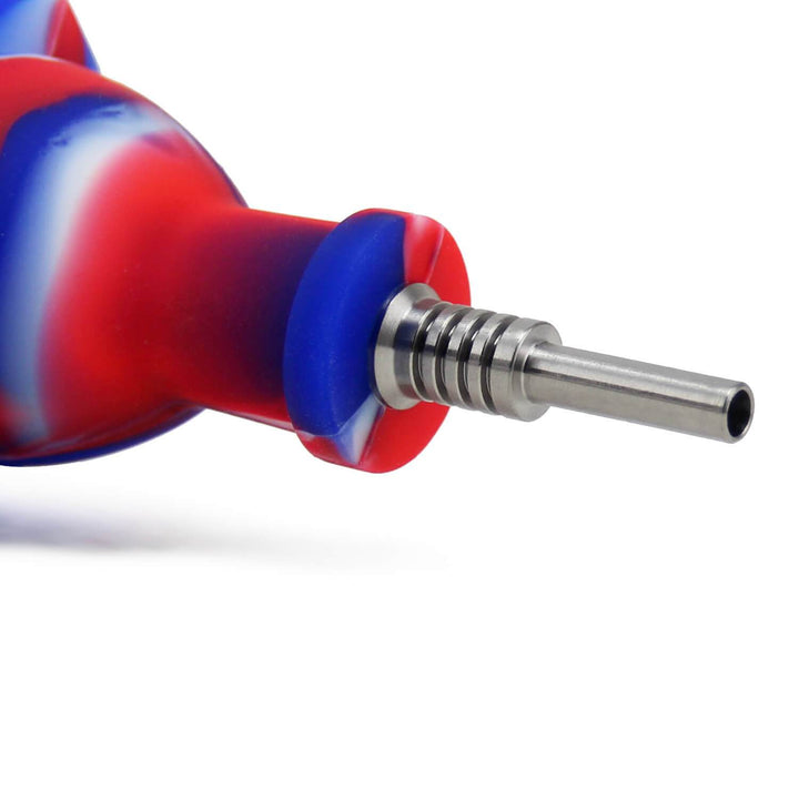 Honey Straw with a 10mm titanium tip for smooth and flavorful hits