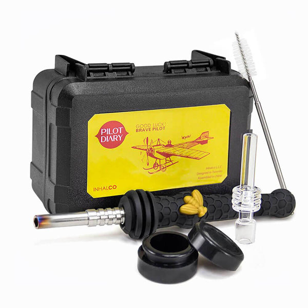 Silicone Honey Straw Kit With Travel Case - PILOT DIARY