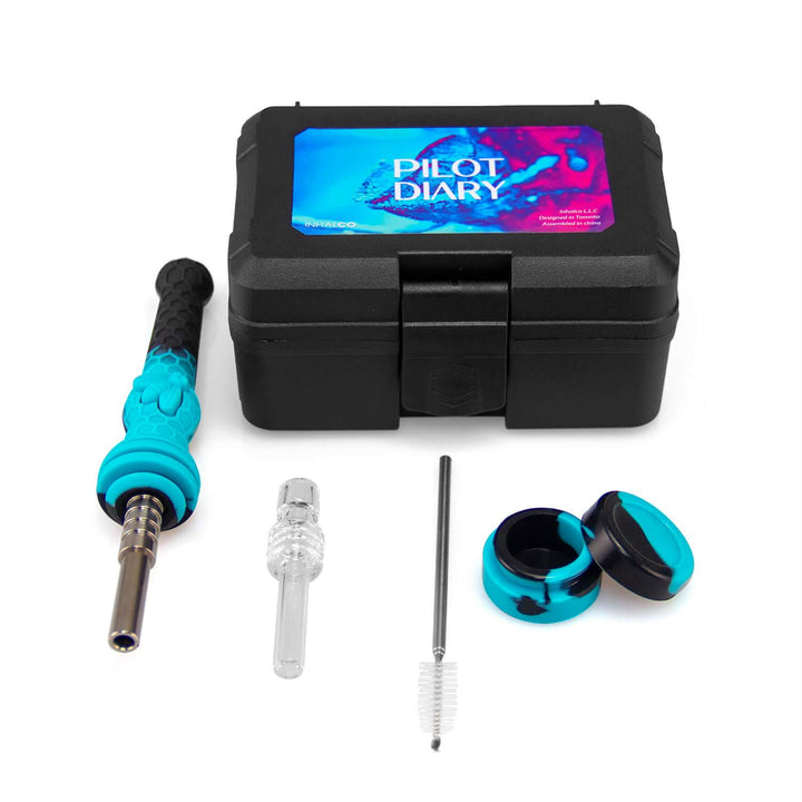 Silicone Honey Straw Kit With Travel Case - PILOT DIARY