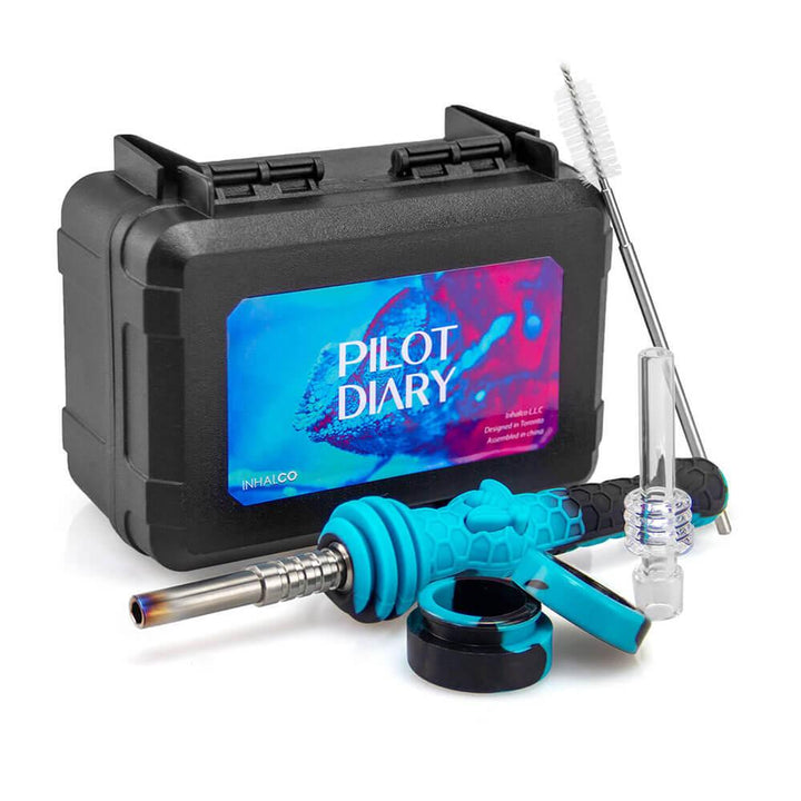 Silicone Honey Straw Kit With Travel Case - PILOT DIARY
